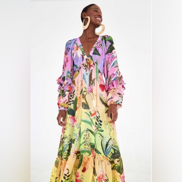 FARM Rio Dresses & Skirts - Farm Rio Amazonian Ombré Maxi